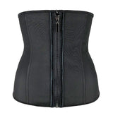 Black Latex Waist Trainer