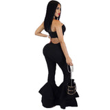 Chic Bell Bottom Pants