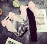 Bow Fishnet Socks