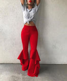 Chic Bell Bottom Pants