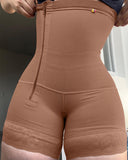 Side Zip Bodysuit Shapewear Fajas