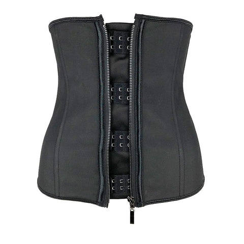 Black Latex Waist Trainer