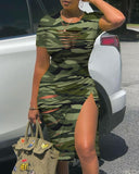 High Slit Dress