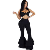 Chic Bell Bottom Pants