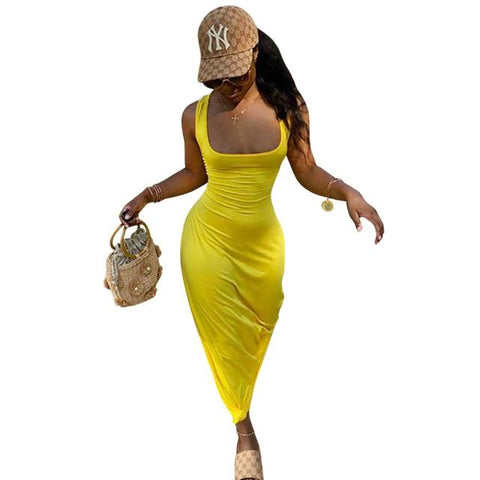 Sexy Back Maxi Dress