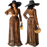 Sexy Leopard Beach Set