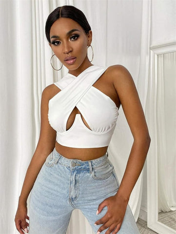 Cross your Heart Crop Top