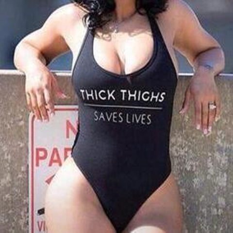 Thick Thighs Saves Lives Swimsuit