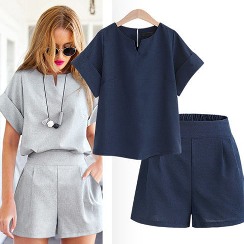 Two Piece Linen Suit