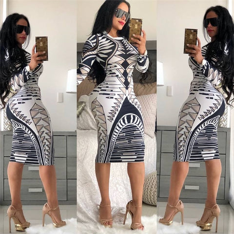 Bandage Bodycon Dress