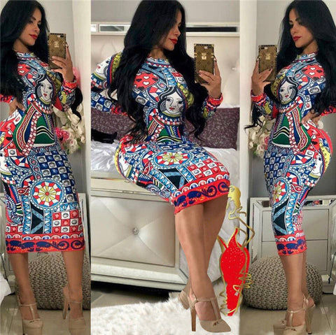 Bandage Bodycon Dress